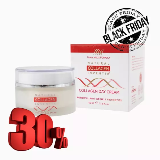 DENNÍ hydratační krém s živým kolagenem (50 ml) - Nezestárni / Inventia