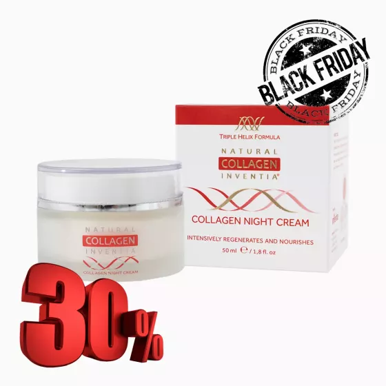 NOČNÍ regenerační krém s živým kolagenem (50 ml)