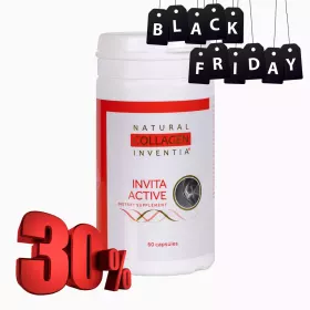 INVITA ACTIVE - lyofilizovaný hydrát živého kolagenu, žraločí chrupavka, chondroitin, glukosamin, kyselina boswellová a hyaluronová INVITA ACTIVE - lyofilizovaný hydrát živého kolagenu, žraločí chrupavka, chondroitin, glukosamin, kyselina boswellová a hyaluronová